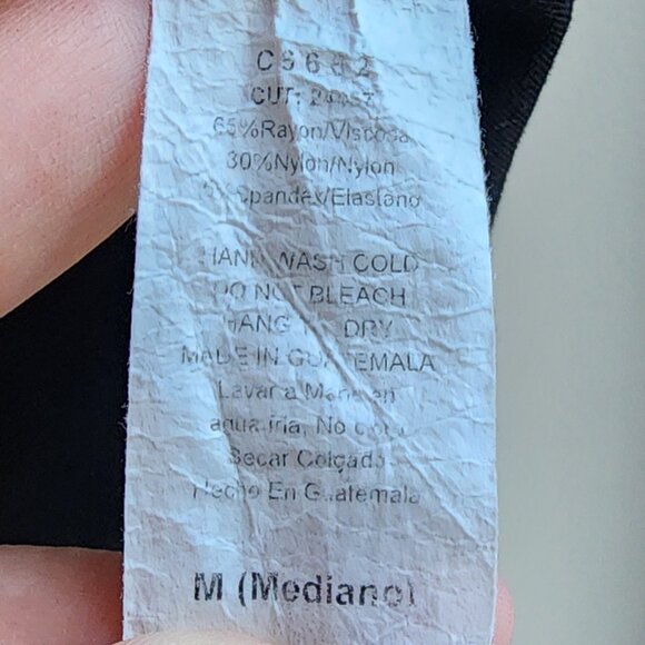 Stella Luce Black Sleeveless Sheath Dress Size Medium - Picture 10 of 14